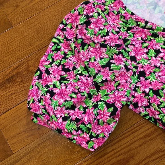 Lilly Pulitzer Pink and Green Floral Dress - Picture 5 of 11